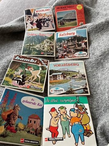 8 complete setjes view-master beschikbaar voor biedingen