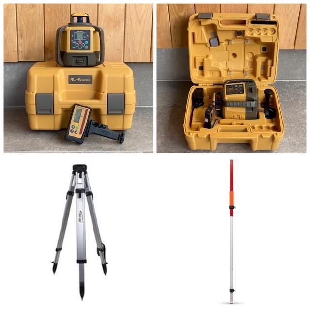 Bouwlaser Topcon "DUBBEL AFSCHOT DIGITAAL" type RL-HV2S, Doe-het-zelf en Verbouw, Gereedschap | Overige machines, Nieuw, Ophalen of Verzenden