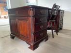 Klassiek Engels Bureau, Partnerdeks, Schrijftafel, 2-zijdig, Antiek en Kunst, Ophalen