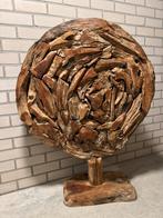Uniek houten kunstwerk, handgemaakt, Antiek en Kunst, Ophalen of Verzenden
