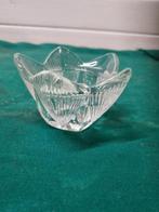 kandelaar glas vintage voor kaars en waxcine, Huis en Inrichting, Woonaccessoires | Kandelaars en Kaarsen, Ophalen of Verzenden