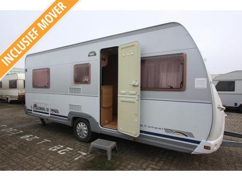 Dethleffs Camper 510 V 2003; zit+enkele bedden mover, Caravans en Kamperen, Caravans, Bedrijf, tot en met 4, 1000 - 1250 kg, Rondzit