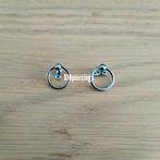 Nieuwe micro dermal. Ring., Ophalen of Verzenden, Zo goed als nieuw, Staal