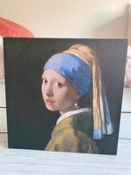 Meisje met de parel schilderij, Schilderij, Zo goed als nieuw, 100 tot 125 cm, Ophalen