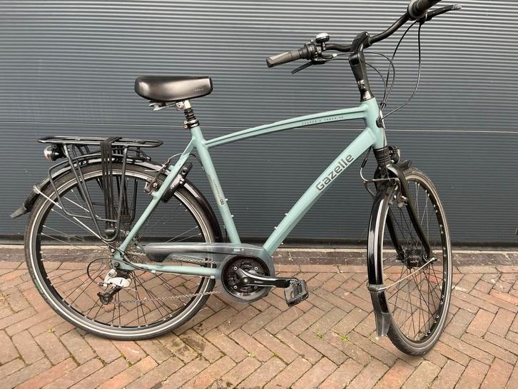 Gazelle Chamonix T27, Fietsen en Brommers, Fietsen | Heren | Herenfietsen, Gebruikt, Gazelle, 57 tot 61 cm, Versnellingen, Ophalen