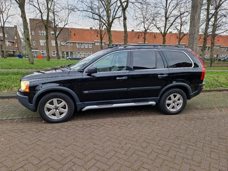 Volvo XC90 2.9 T6 AWD Geartronic 2003 Zwart, Auto's, Volvo, Particulier, XC90, 4x4, Dakrails, Benzine, Euro 4, G, SUV of Terreinwagen