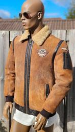 PME Legend 100% sheepskin leren lammycoat winterjas (L)