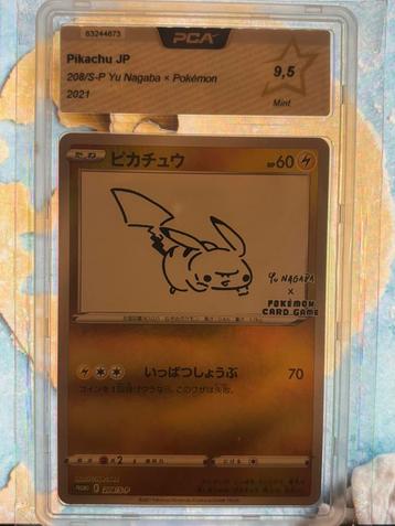 Pikachu Yu Nagaba (PCA 9,5) beschikbaar voor biedingen