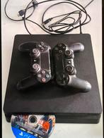 PS4 met 2 controllers en COD Cold War, Met 2 controllers, Ophalen of Verzenden, Zo goed als nieuw, Slim