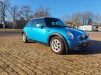 Mini 1.6 16V Cooper 2005 Blauw, Voorwielaandrijving, Stof, Zwart, 4 cilinders
