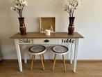 Side table, Huis en Inrichting, Tafels | Sidetables, Ophalen, 100 tot 150 cm, Zo goed als nieuw, 25 tot 50 cm