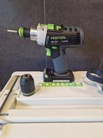 Festool klopboor/schroefmachine PDC 18/4 BASIC, Ophalen of Verzenden, Zo goed als nieuw, Boor- en Schroefmachine, Variabele snelheid