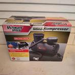 Mini compressor, Doe-het-zelf en Verbouw, Compressors, 10 bar of meer, Ophalen of Verzenden, Zo goed als nieuw, 200 tot 400 liter/min