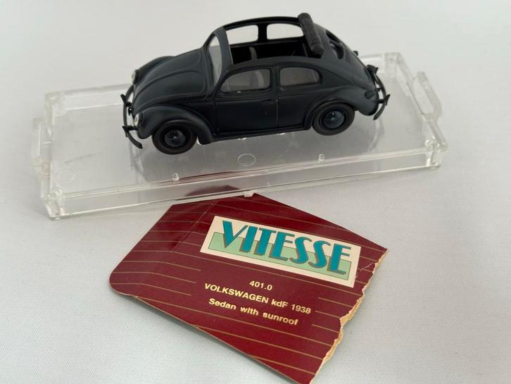 Volkswagen Kever K d F 1938, Hobby en Vrije tijd, Modelauto's | 1:43, Zo goed als nieuw, Auto, Overige merken, Ophalen of Verzenden