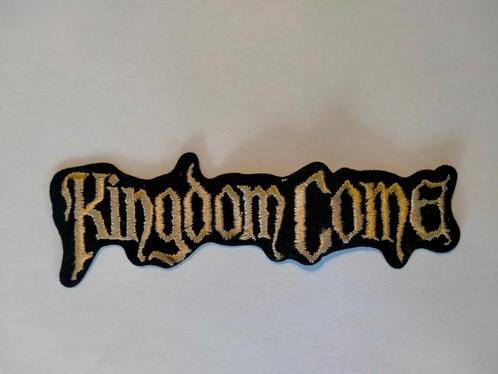 Kingdom Come vintage metal rock logo muziek patch embleem, Verzamelen, Muziek, Artiesten en Beroemdheden, Nieuw, Kleding, Verzenden