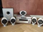 Surround Set: Pioneer Receiver, KEF KHT 2005.2, Subwoofer, Ophalen, Gebruikt, 70 watt of meer, Pioneer
