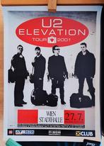 Officiële U2 Elevation Tour Poster Wenen 2001, Ophalen of Verzenden