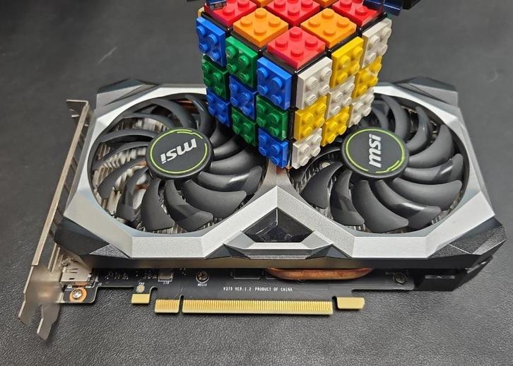 MSI GeForce GTX 1660 Ti Ventus XS 6G OC, Computers en Software, Videokaarten, Zo goed als nieuw, Nvidia, PCI-Express 4.0, GDDR6