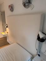 Bed hoofd board hoofdstuk bed, Eenpersoons, Wit, Ophalen of Verzenden, Zo goed als nieuw