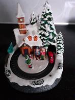 Kersttafreel met muziek, Ophalen