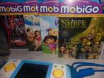 V-tech mobigo met spellen, Spelcomputers en Games, Spelcomputers | Overige, Ophalen, Zo goed als nieuw