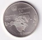 Canada 5 Dollar 1973 Prachtig  Landkaart, Verzenden, Noord-Amerika, Losse munt, Zilver