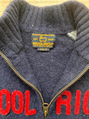 Woolrich Vest Jongen Maat 6 beschikbaar voor biedingen
