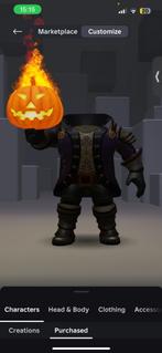 Echte roblox account (limiteds, headless & korblox), 1 speler, Ophalen of Verzenden, Zo goed als nieuw