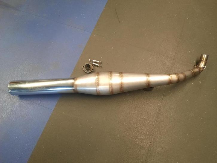 Kreidler Kiesler GPR3 RVS uitlaat voor 60-70 cc, Fietsen en Brommers, Brommeronderdelen | Kreidler, Nieuw, Uitlaat, Ophalen of Verzenden