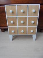 Brocante vakken kastje, Ophalen