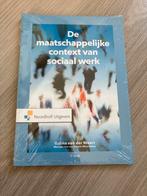 De maatschappelijke context van sociaal werk, Boeken, Ophalen of Verzenden, Zo goed als nieuw, HBO