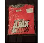Baby T-shirt tekst "De grootste Ajax fan "., Sport en Fitness, Voetbal, Nieuw, Bal, Ophalen of Verzenden