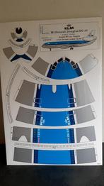 Bouwplaat KLM Douglas DC ‐10 nieuw, Verzamelen, Luchtvaart en Vliegtuigspotten, Nieuw, Ophalen of Verzenden, Kaart, Foto of Prent