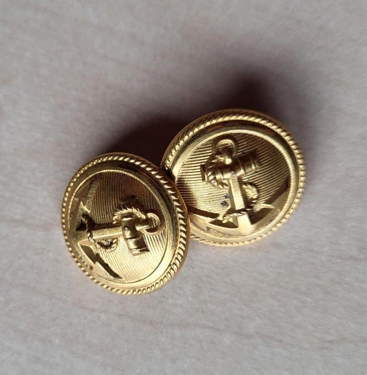 KM Koninklijke Marine knopen, Verzamelen, Militaria | Algemeen, Landmacht, Embleem of Badge, Nederland, Ophalen of Verzenden