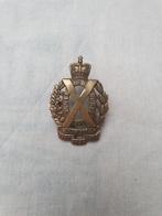 Britse WW2 Scottish Horse cap badge, Ophalen of Verzenden, Landmacht, Engeland, Embleem of Badge