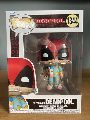 Funko Pop! Sleepover Deadpool #1344 beschikbaar voor biedingen