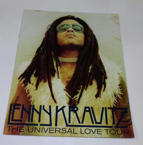 Lenny Kravitz TOURBOOK PROGRAMMA Universal Love Tour, Verzamelen, Muziek, Artiesten en Beroemdheden, Zo goed als nieuw, Boek, Tijdschrift of Artikel