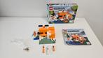 LEGO Minecraft 21178 De Vossenhut, Ophalen of Verzenden, Zo goed als nieuw, Complete set, Lego