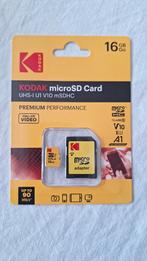 KODAK 16GB geheugenkaart (SD en microSD), Audio, Tv en Foto, Fotografie | Geheugenkaarten, Nieuw, Ophalen of Verzenden, Fotocamera