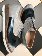 Mjus blauwe lage veter schoenen leer leren 38/39, Kleding | Dames, Schoenen, Schoenen met lage hakken, Blauw, Ophalen of Verzenden