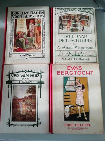 4 meisjesboeken, uitgeverij G. F. Callenbach - Nijkerk  beschikbaar voor biedingen