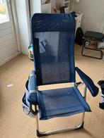 Crespo Campingstoelen + Voetsteunen (Nieuwstaat), Ophalen, Zo goed als nieuw, Aluminium, Inklapbaar