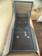 2X Auping stalen elektrische lattenbodem, Ophalen, Gebruikt, Eenpersoons, 80 cm