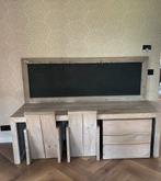 Robuuste steigerhouten speeltafel, Ophalen, Gebruikt