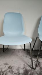2x Ikea Broringe Stapelstoelen, Huis en Inrichting, Stoelen, Ophalen, Kunststof, Twee, Blauw