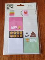 Sticky notes Carpe Diem "Emoji Love", Ophalen of Verzenden, Nieuw, Overige thema's, Overige typen