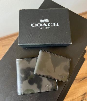 Coach 3-in-1 Wallet With Wild Beast/ Camo Print beschikbaar voor biedingen