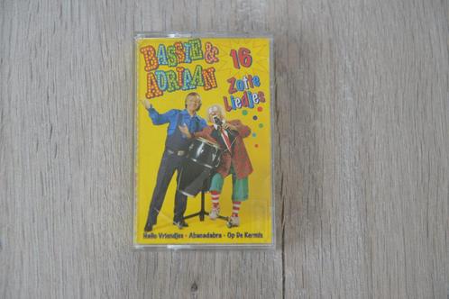 MC = BASSIE en ADRIAAN = 16 ZOTTE LIEDJES, Cd's en Dvd's, Cassettebandjes, Origineel, Overige genres, 2 t/m 25 bandjes, Verzenden