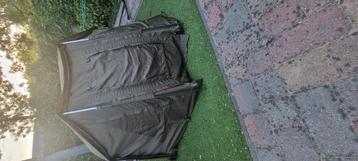 Brolly met inritspaneel ,grondzeil clear window zgan! beschikbaar voor biedingen