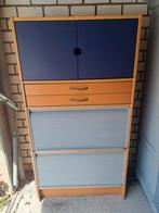 Archiefkast/Kantoorkast met roldeur en lades, Huis en Inrichting, Kasten | Roldeurkasten en Archiefkasten, Ophalen